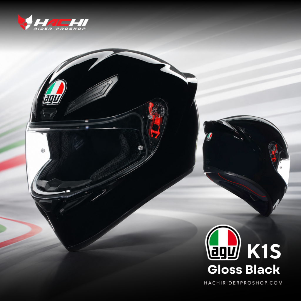 AGV : K1S - Gloss Black