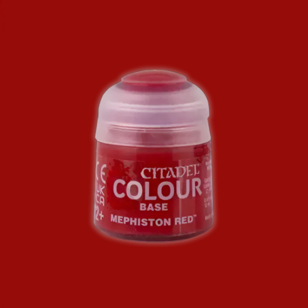 วอร์แฮมเมอร์ Citadel Base Paint: Mephiston Red