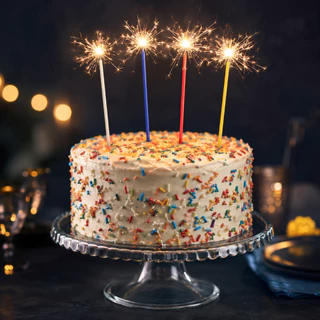 🕯️🎂 เทียนวันเกิด เทียนเปลวไฟเปลี่ยนสี เทียนเป่าไม่ดับ เทียนสปาร์ค Sparkling candles (มีประกายไฟ)⁣ 🌟✨
