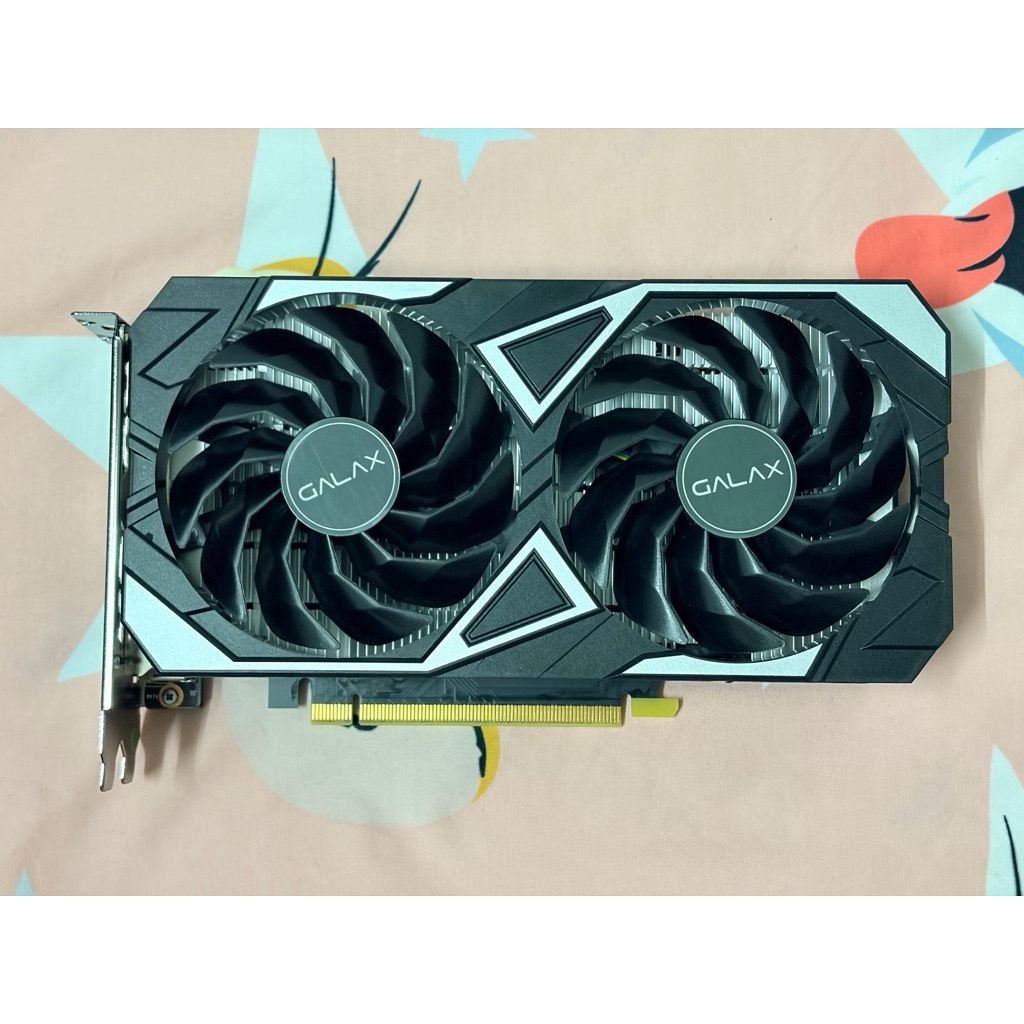 (มือสอง)GALAX RTX 3050 6GB ไม่ต่อไฟเพิ่ม มีแต่ตัว ใช้งานปกติ