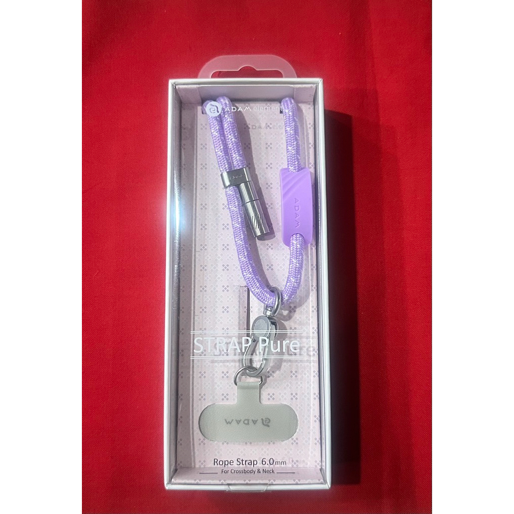 ADAM elements STRAP Pure Braided Rope Strap (6.0mm) สายรัดเชือกถักบริสุทธิ์