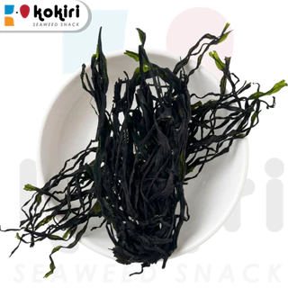 สาหร่ายวากาเมะยาวอบแห้ง 1กก. (500g x2) นำเข้าจากเกาหลี สำหรับซุป สลัด อาหารญี่ปุ่น เกาหลี