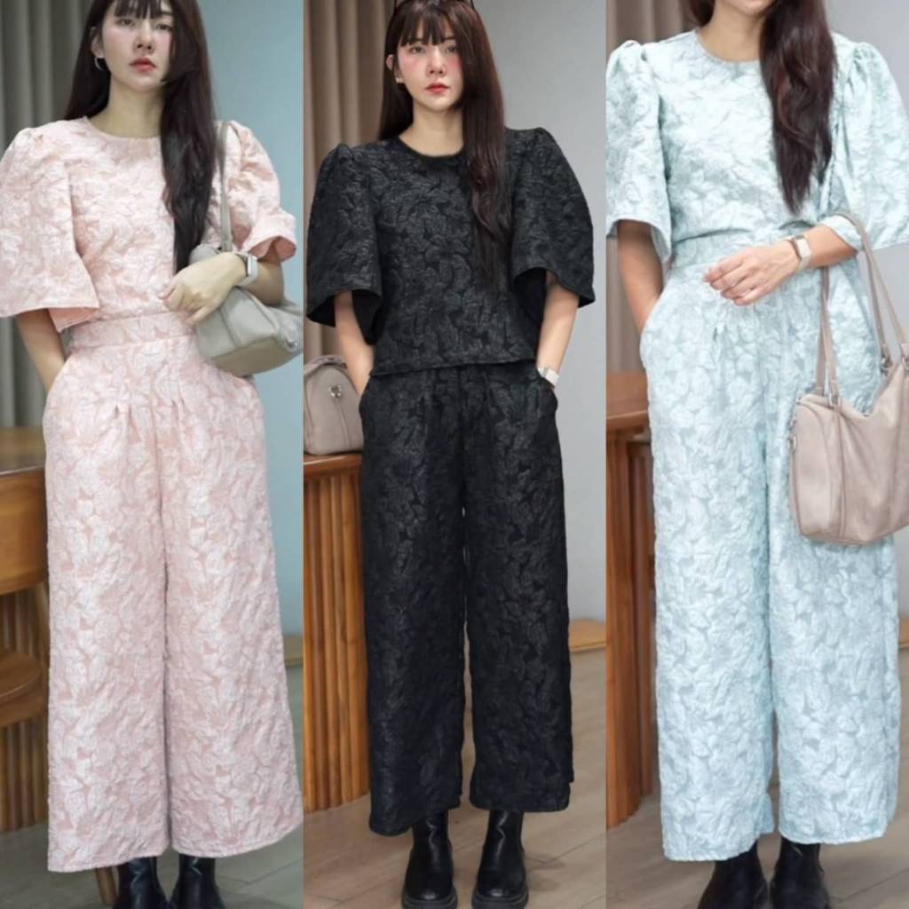 Modern Muse set (รอบจัดส่ง3วันนะคะ ในระบบให้ลงไว้ 7 วันค้า) ราคาบวกเพิ่มตามขนาดของไซส์ที่ลูกค้าสั่งค้า