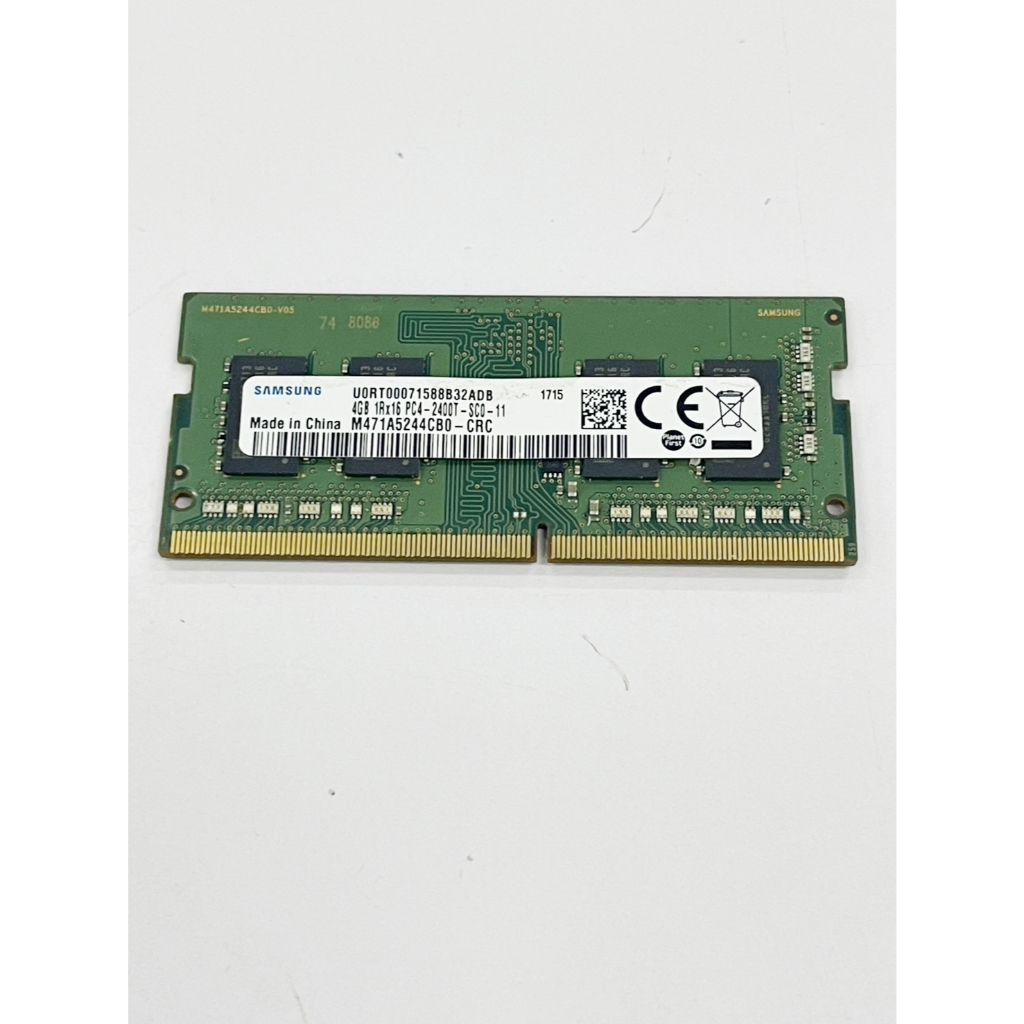 samsung 4GB 1Rx16 PC4-2400T แกะจากเครื่อง ใช้งานได้ดี ราคาถูกใจ