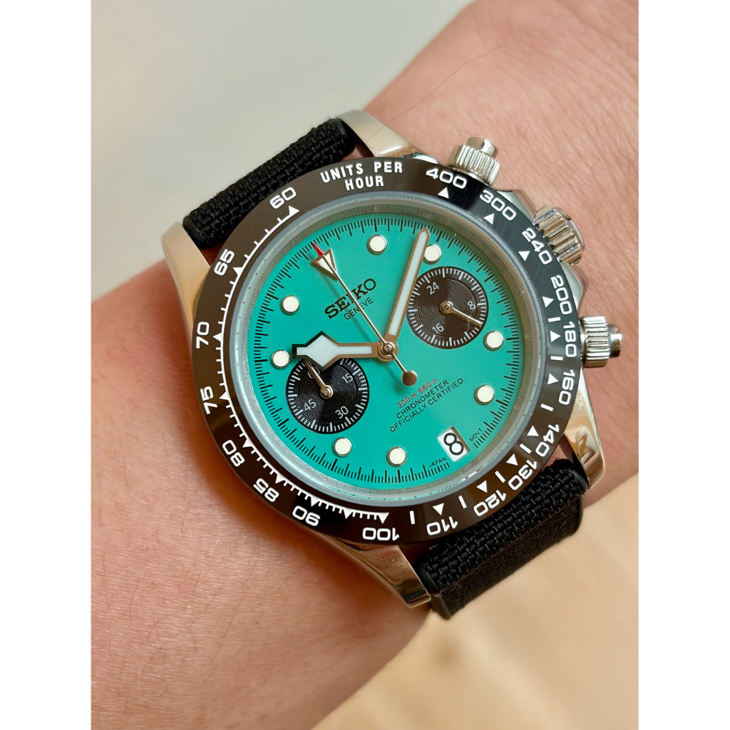 Custom Watch Black Bay Chrono VK Series