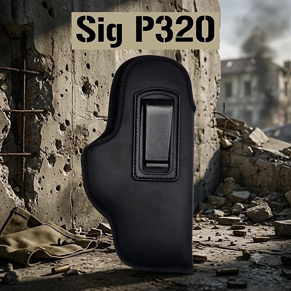 ซองพกใน sig p320 หนังนิ่ม ผิวเรียบเนียนมาก อย่างดี พกสบาย ซองพกซ่อน sig p320 ซองพกหนัง sig p320 ส่งจ