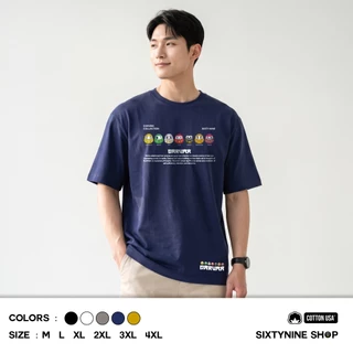 พร้อมส่ง เสื้อยืดพิมพ์ลาย " DARUMA"