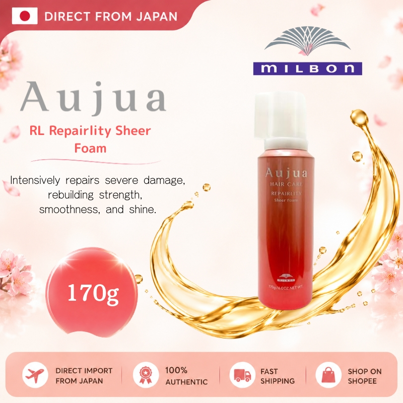 Aujua RL Repairlity Sheer Foam 170g Milbon