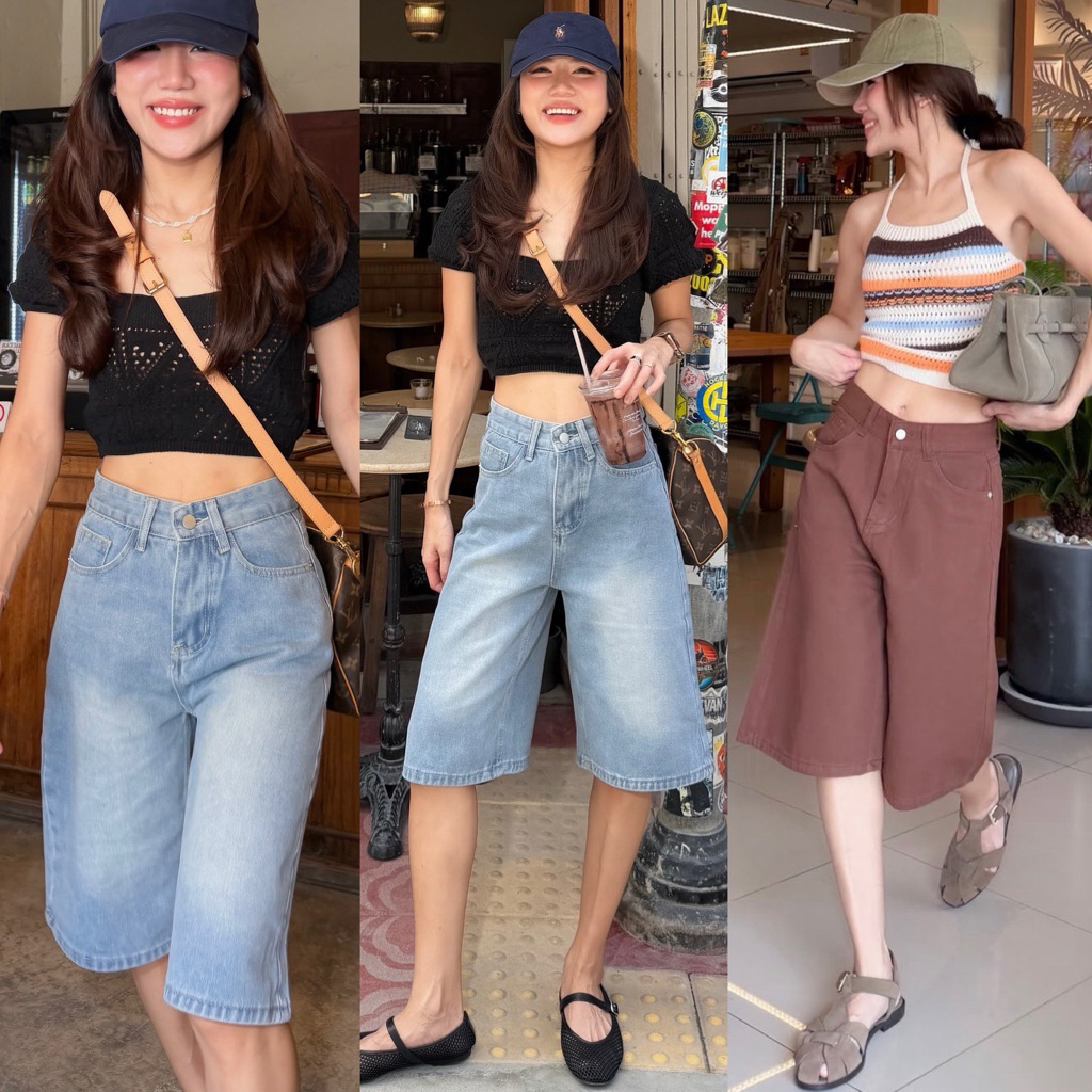 JAZZY JORTS JEANS(3-5วันจัดส่ง)