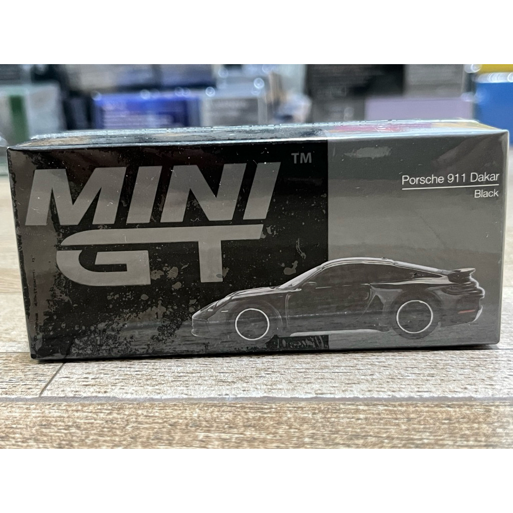 Mini GT No.958 Porsche 911 Dakar Black ขนาดสเกล 1:64