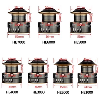 DAIWA Reel ขอแนะนำ หมุนลื่นๆ รอกตกปลา รอกสปินนิ่ง หน้าดิน สปิ๋ว ตีเหยื่อปลอม รอบ 7.2:1 มี 50kg