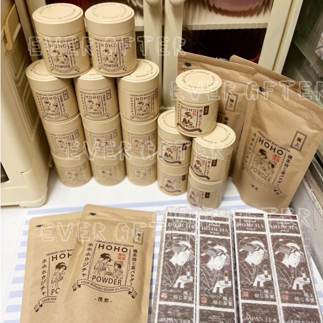 HOHO HOJICHA – ผงโฮจิฉะพรีเมียม (Premium Hojicha Powder)