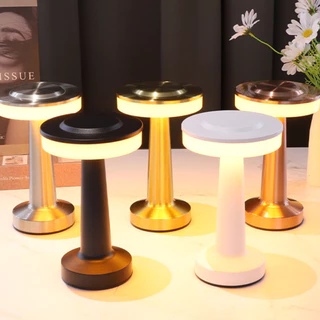 [สินค้าพร้อมส่ง] โคมไฟร้านอาหาร โคมไฟตั้งโต๊ะ LED มินิมอล ตกแต่งห้อง โต๊ะอาหาร แบบชาร์ หรี่ 3 ระดับ