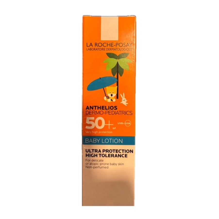 La Roche Posay Anthelios Dermo-Pediatrics Baby Lotion SPF50+ 50ml. ลาโรส แอนเทลิโอส เบบี้ โลชั่น กันแดด