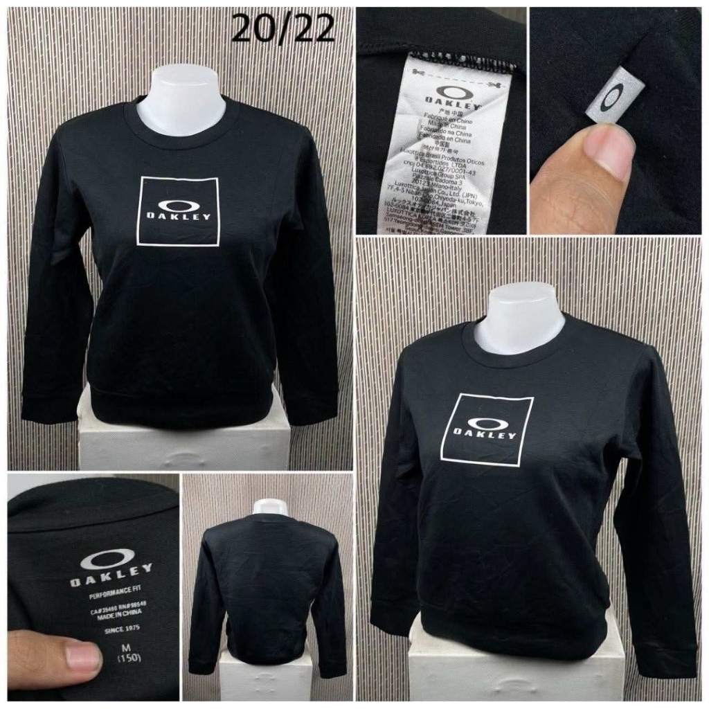 เสื้อยืดแขนยาว Oakleyแท้ส่งต่อ