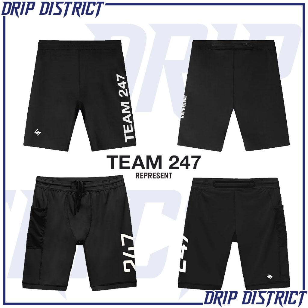 ของแท้💯(พร้อมส่ง) กางเกงวิ่ง Represent Team 247 Half tight & 247 Cargo Half Tight