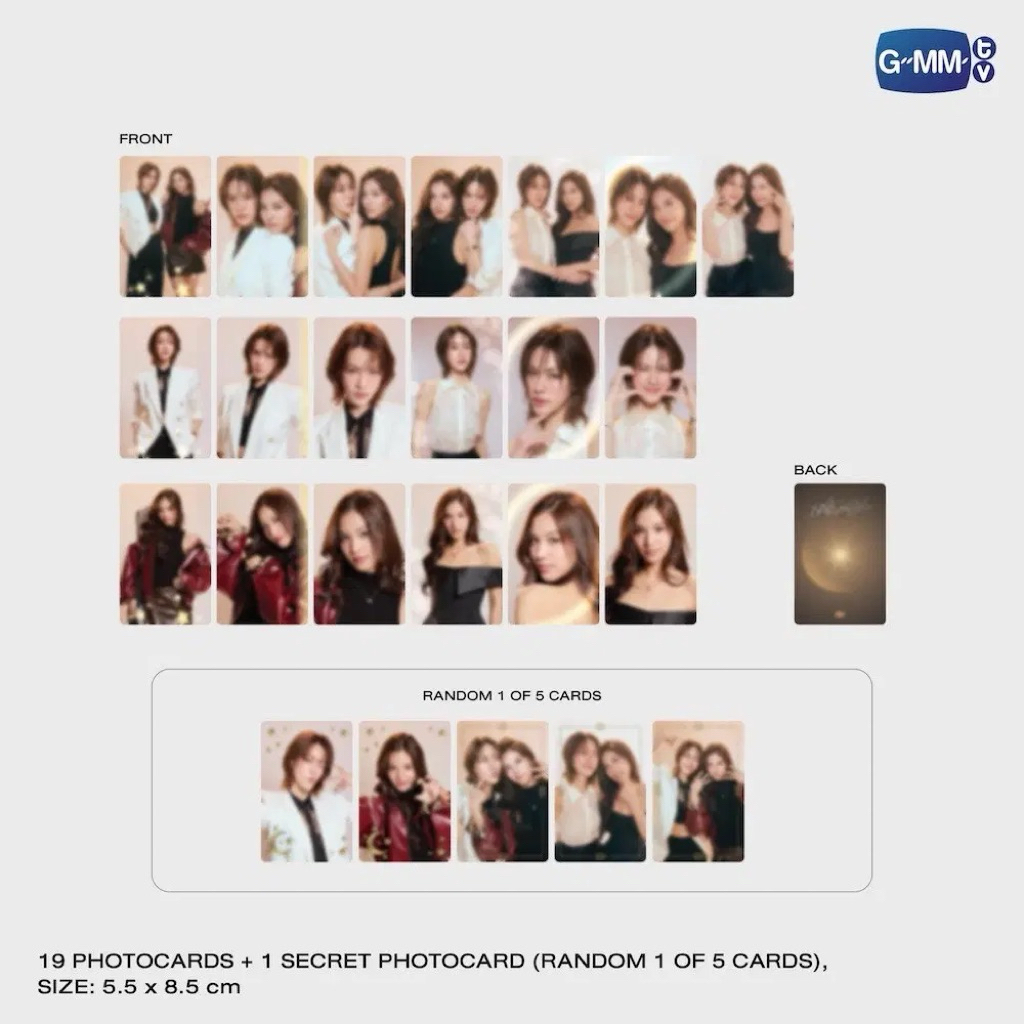 GMMTV - แยกใบ เงาใต้พระจันทร์ MOONSHADOW COLLECTIBLE CARD SET