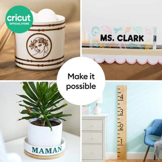 Cricut Smart Vinyl Permanent ขนาด 13 นิ้วx3 ฟุต สำหรับเครื่องตัดรุ่น Explore 5 และ Maker 4