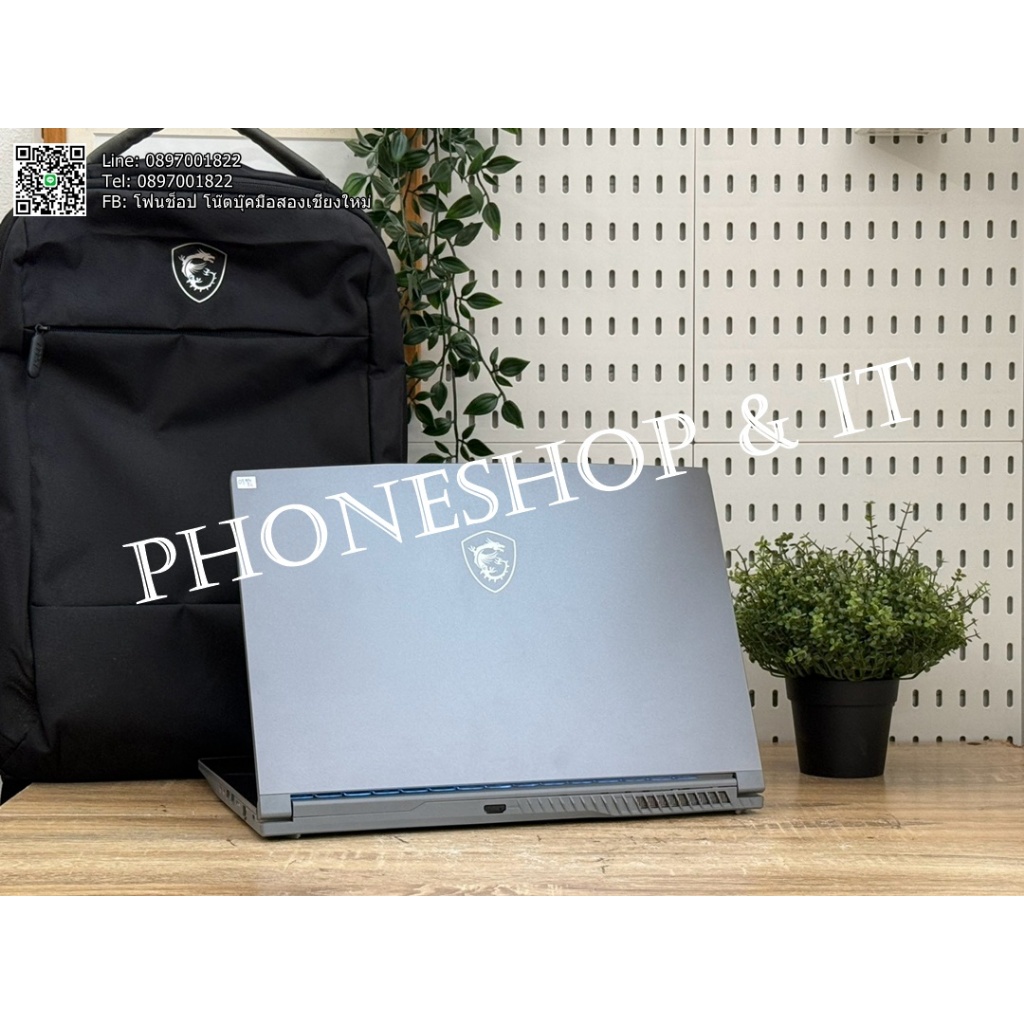 MSI THIN 15 B13UC-1609TH (RAM 32 RTX 3050) ราคา 24,900 บาท
