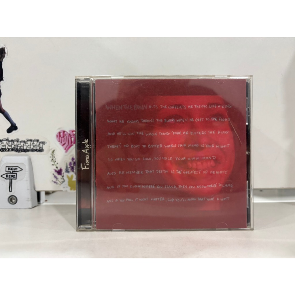 1 CD MUSIC  ซีดีเพลงสากล     FIONA APPLE WHEN THE PAWN   (K7C26)
