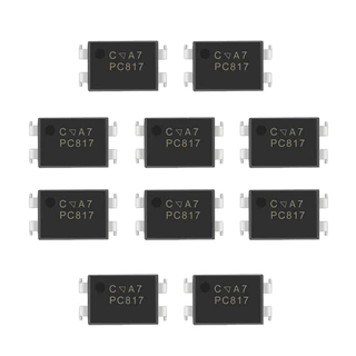 100pcs optocouplers PC817C ติดตั้งด้วยอัตราส่วนการส่ง DIP-4 4-pin optocoupler Isolator ออปติกที่เข้ากันได้
