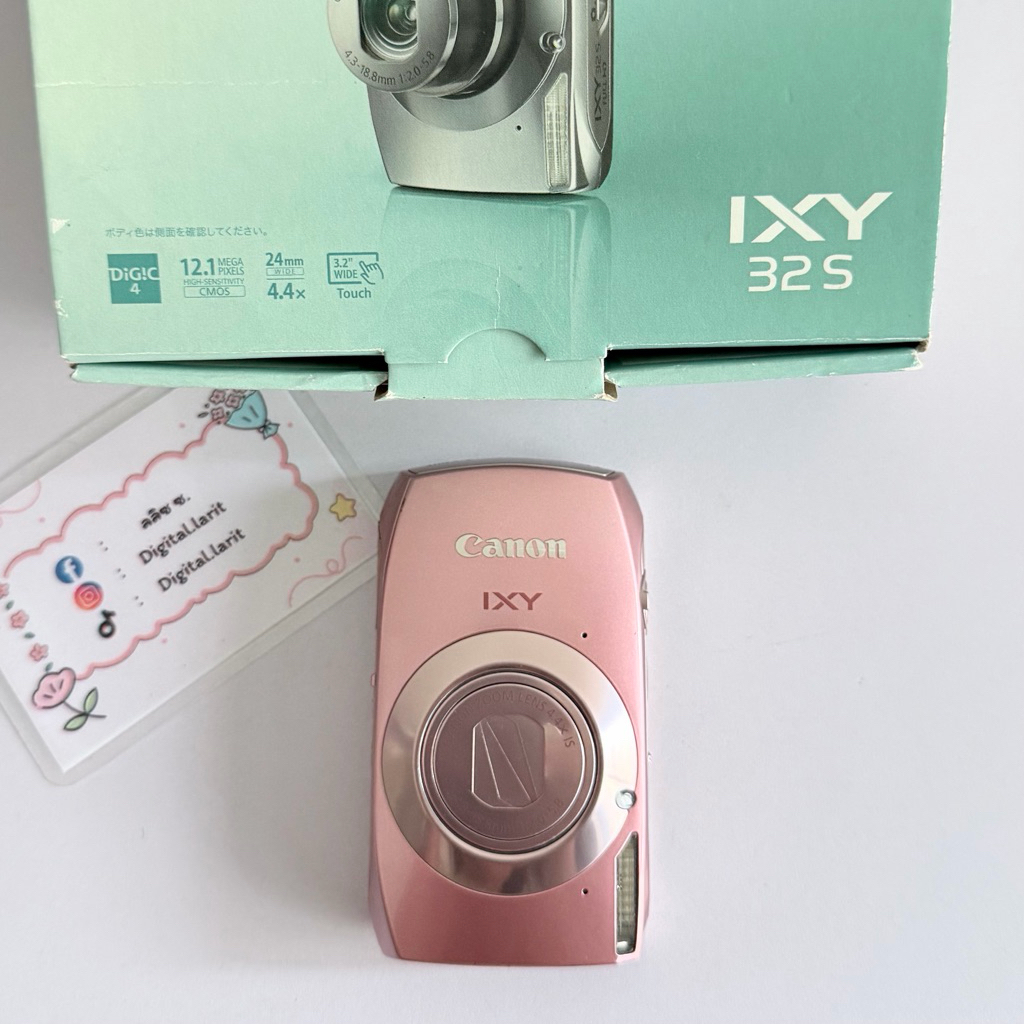 Canon ixy 31s/32s ครบกล่อง (รุ่น K.โยชิ)
