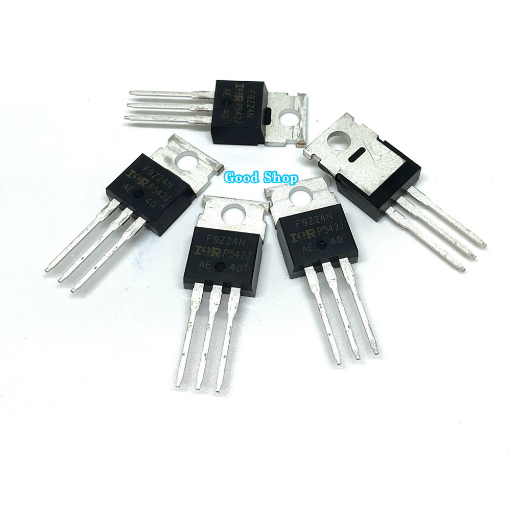 (แพ็ค5ชิ้น) IRF9Z24N มอสเฟต TO-220 MOSFET Transistor P-Channel -12A -55V พร้อมส่ง