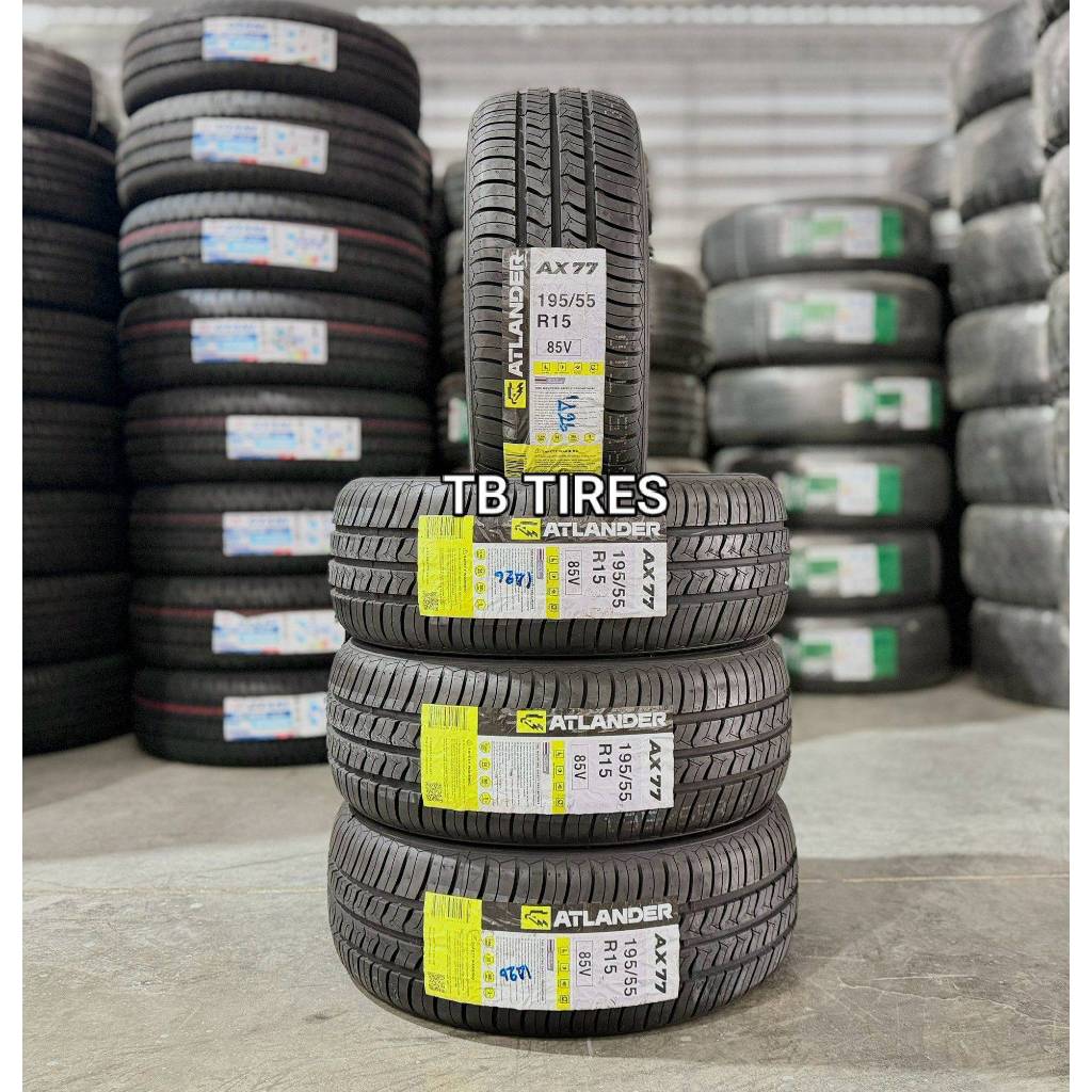 ยางรถยนต์ 195/55R15 AX77 85V // ATLANDER (ยางใหม่ปี 2026)