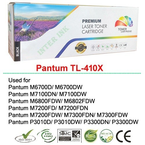 ตลับหมึก Pantum M6800FDW/ M6802FDW/ M7200FD/ M7200FDN (TL-410X) สีดำ Full Color