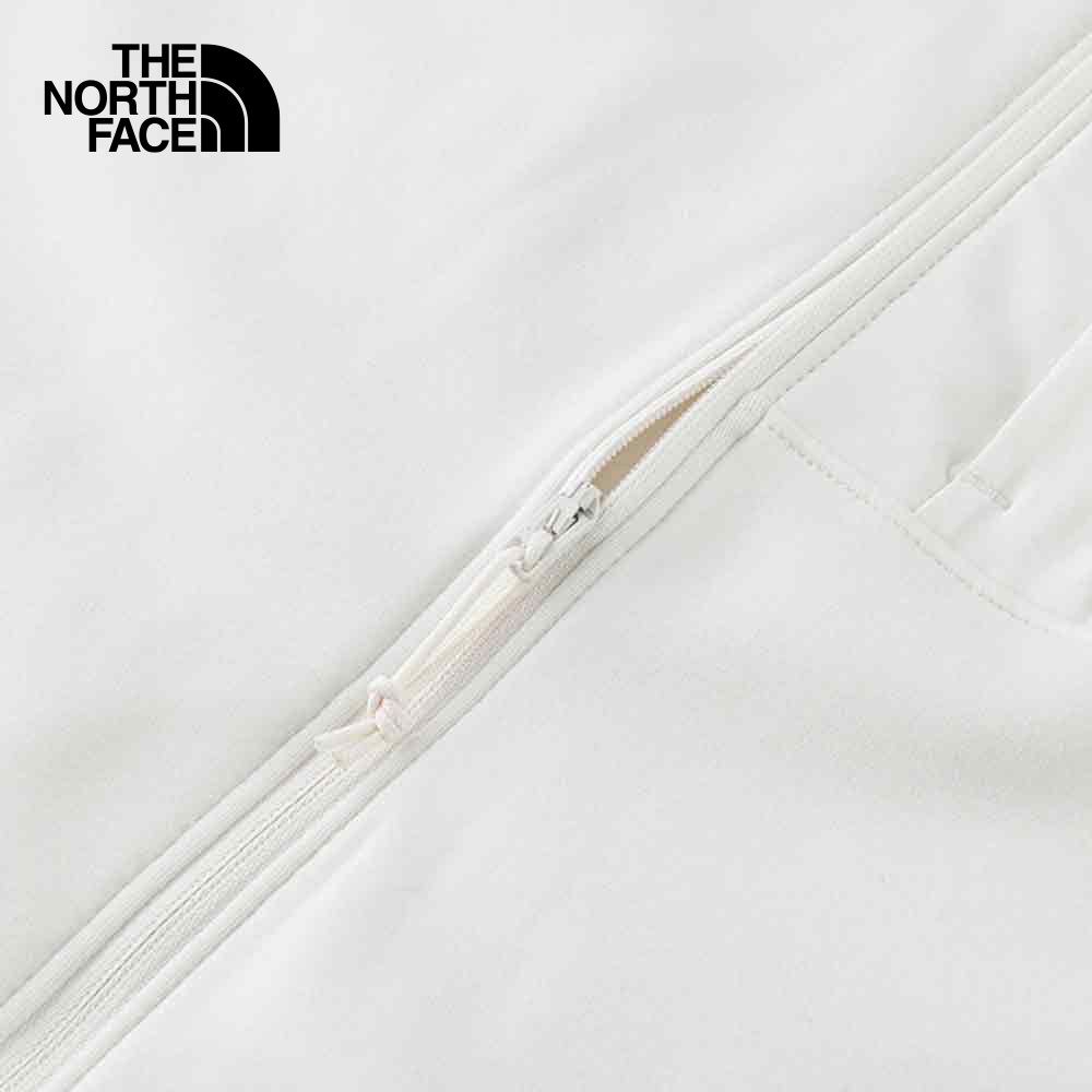 THE NORTH FACE WOMEN TNF PERFORMANCE FLEECE FULL ZIP HOODIE(ขนาดสินค้าไซส์ ASIA/AP) - WHITE DUNE แจ็กเก็ตฟลีซ ผู้หญิง — صورة 6