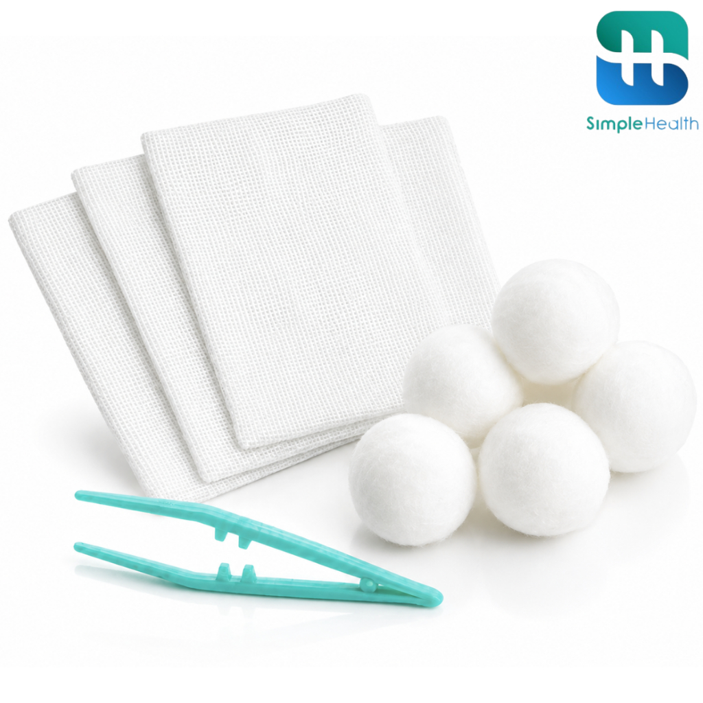 Simple Healthcare อุปกรณ์ทำแผล เซ็ตทำแผล Sterile wound kit อุปกร์ทำแผลปลอดเชื้อ
