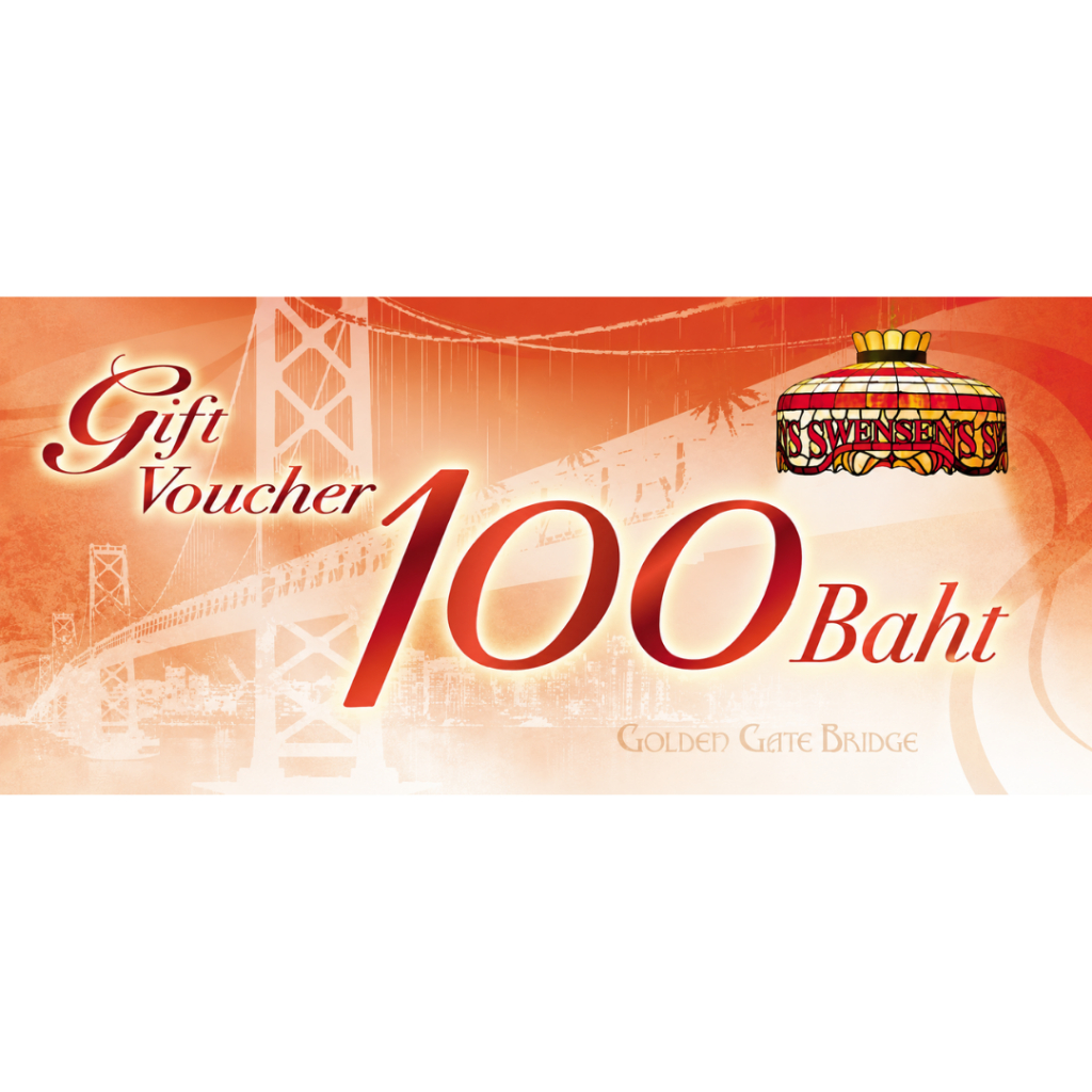 [สำหรับแถมเท่านั้น] บัตรสมนาคุณ Swensen's มูลค่า 100 บาท จำนวน 1 ใบ