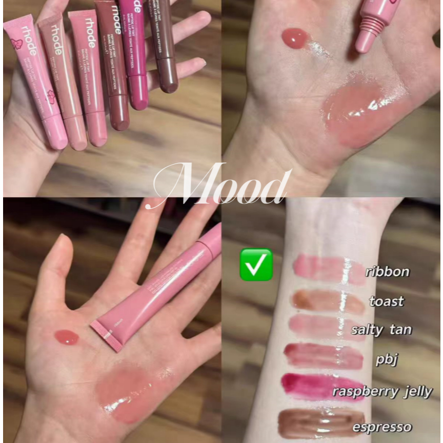 NEW [พร้อมส่ง] Rhode Peptide Lip Tint Birthday Edition 10ml ลิปเปปไทด์สีลิมิเต็ดหายาก 100% Authentic