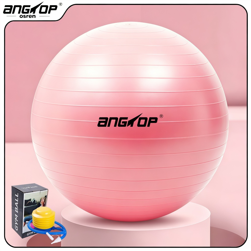 ANGTOP كرة يوغا 55 / 65 / 75 سم