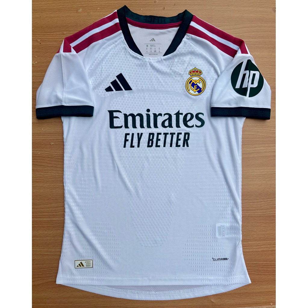 เสื้อฤดูกาลใหม่ เรอัลมาดริด Home เสื้อกีฬา เกรด Player 2026 ถ่ายภาพจากสินค้าจริง
