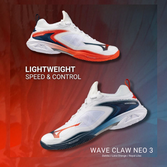 รองเท้าแบด MIZUNO WAVE CLAW NEO 3 (WIDE)