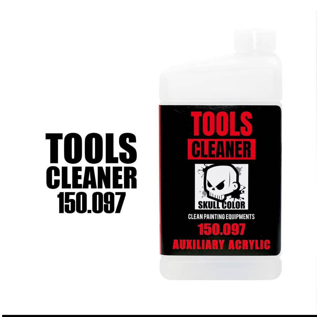 SKULL COLOR น้ำยาทำความสะอาดอุปกรณ์ Tools Cleaner 500 ml