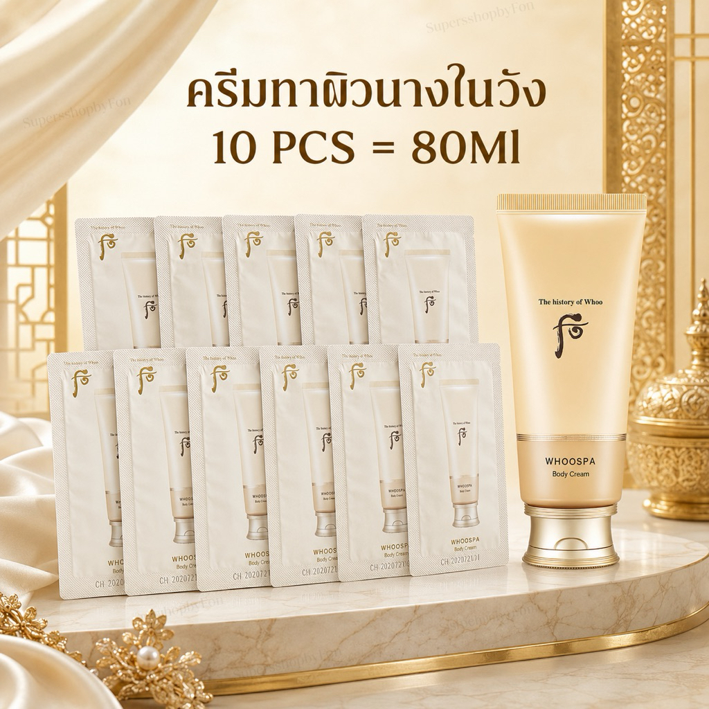 ครีมทาผิว Body Cream ครีมนางในวัง เติมความชุ่มชื้น ผิวนุ่มละมุน หอมดูแพง 10 ซอง
