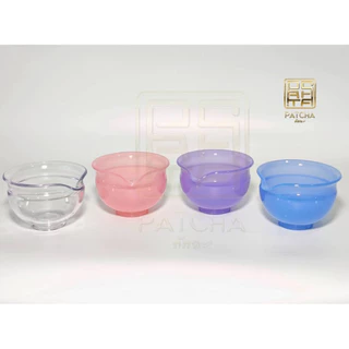 ถ้วยภัทฉะสีฟ้า "แพรวนภา" Brand Patcha (ภัทฉะ) BPA-Free Copolyester ตกไม่แตก