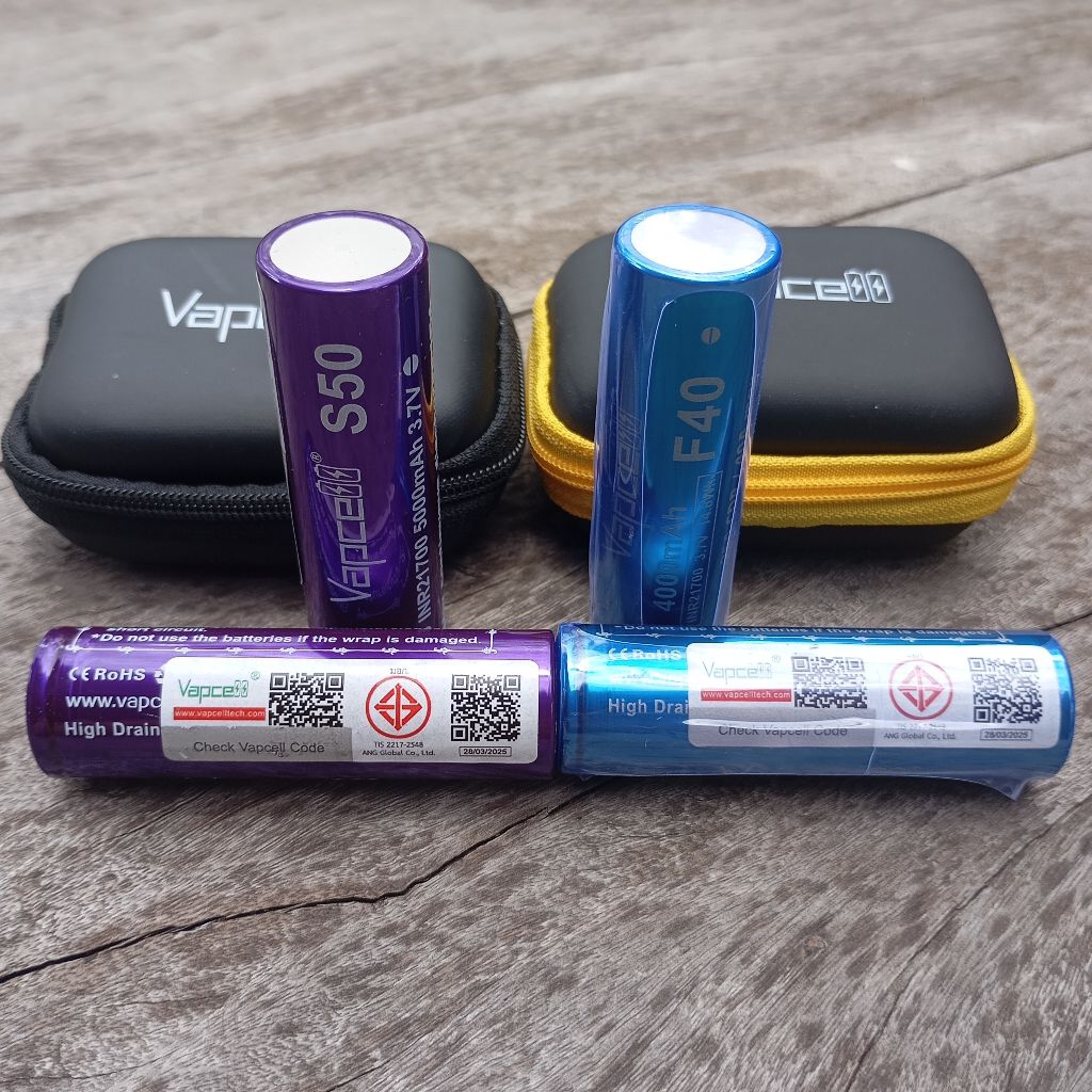 Vapcell_ 21700_ S50 5000mAhจ่ายกระแสต่อเนื่อง15A