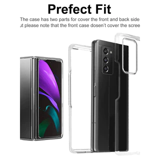 เคส TPU+PC ใส หลังแข็ง กันกระแทก SAMSUNG Z Fold 5 Z Flip 5 Z Flip 6 Z Fold 6 Z Filp 7 Z Fold 7 Fold8 Fold 8ultra flip 8