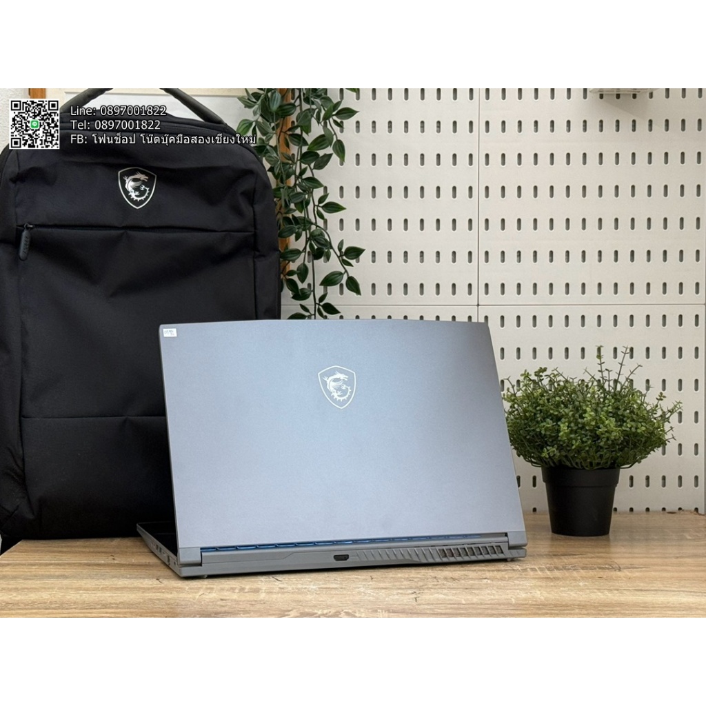 MSI THIN 15 B13UC-1609TH (RAM 32 RTX 3050) ราคา 25,900 บาท