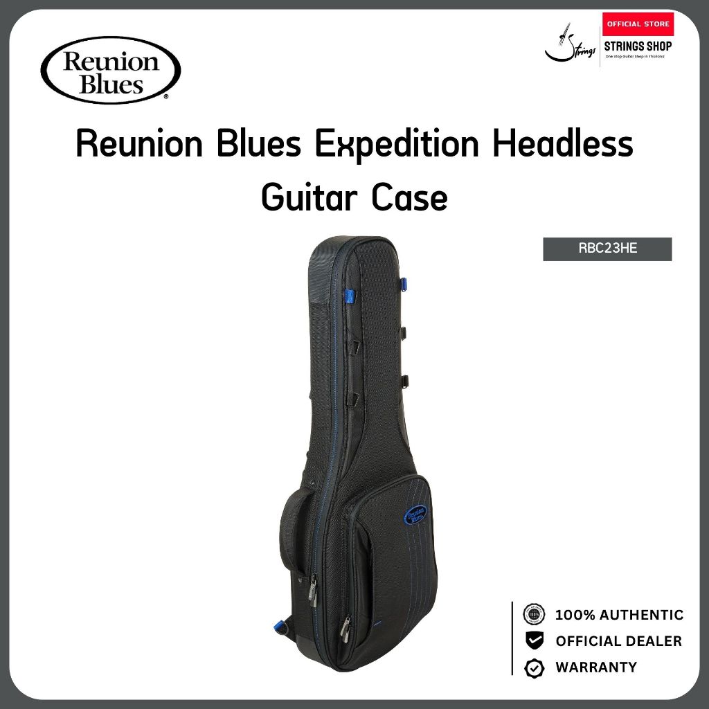 Reunion Blues Expedition Headless Guitar Case – กระเป๋ากีตาร์ Headless แบบกันกระแทก