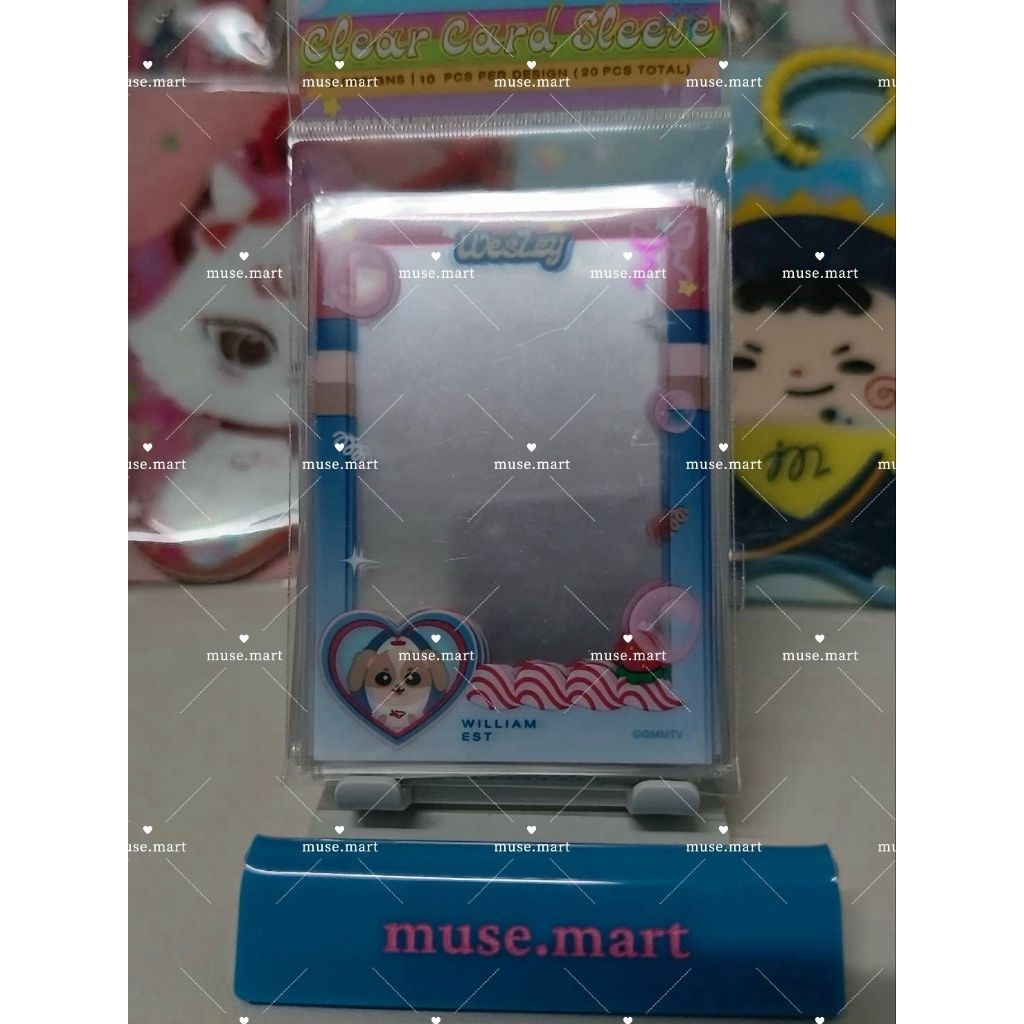 (พร้อมส่ง) PHOTOCARD SLEEVE SET งาน CharacterFestThailand GMMTV (Wesley)