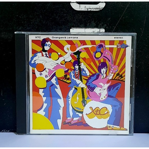 CD ซีดีเพลง XTC / Oranges & lemons                                    -s05