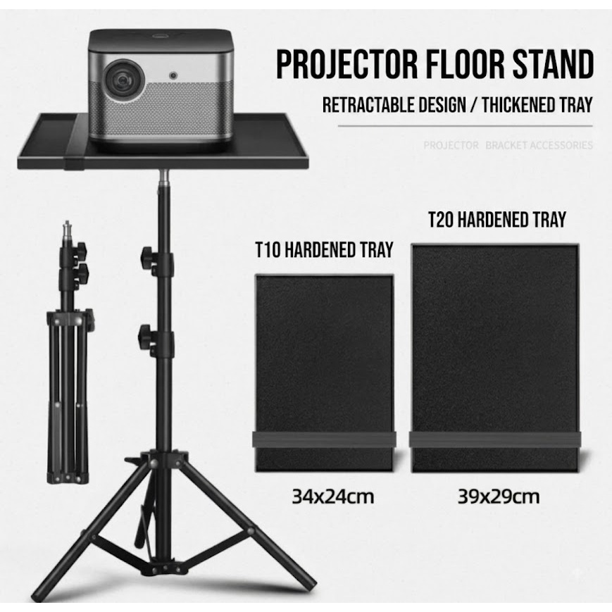 1ชิ้น ถาดวางโปรเจคเตอร์สีดำทนทาน ฐานวางอเนกประสงค์พลาสติก ขนาด 34x24ซม. 39x29ซม.พร้อมเกลียวสกรู1/4นิ้ว สำหรับขาตั้งกล้อง