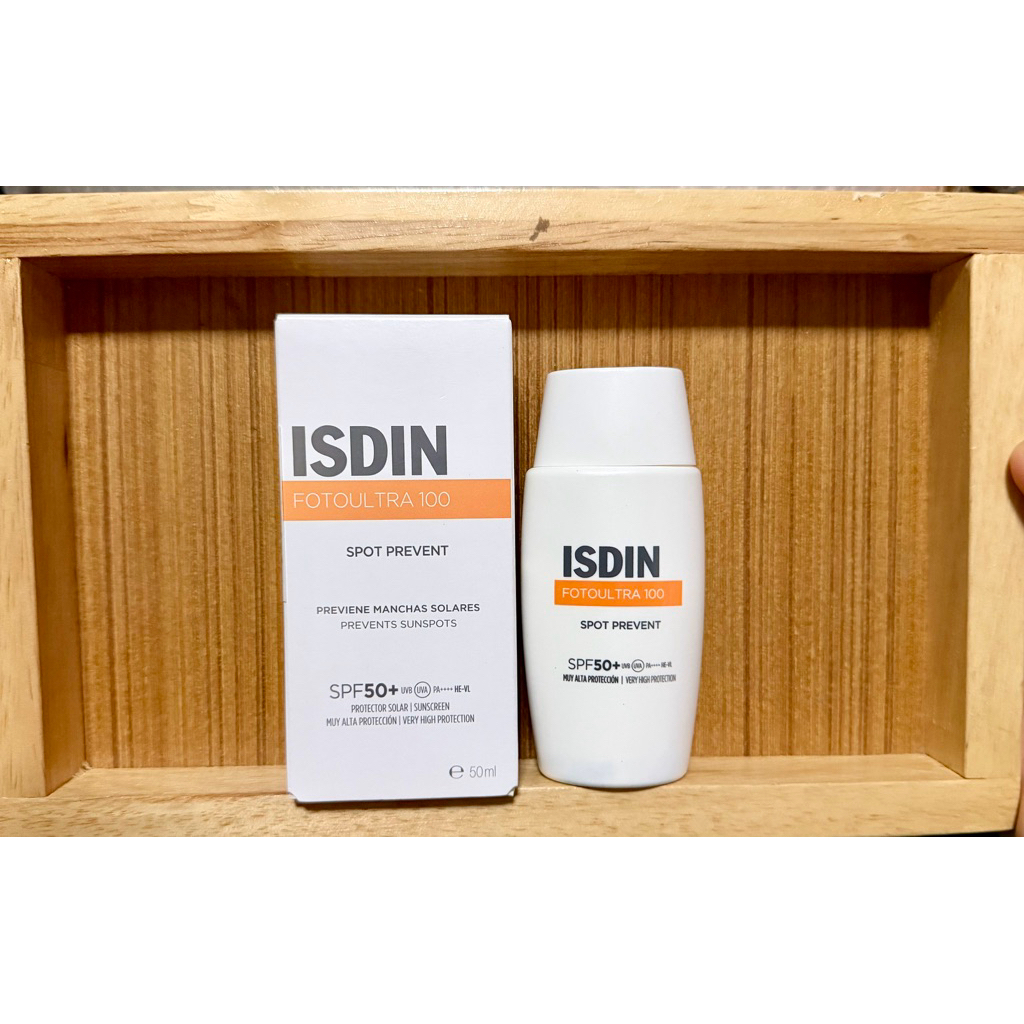 ฉลากไทย(exp.01/2028) ISDIN FOTOULTRA 100 ISDIN SPOT PREVENT FUSION FLUID
