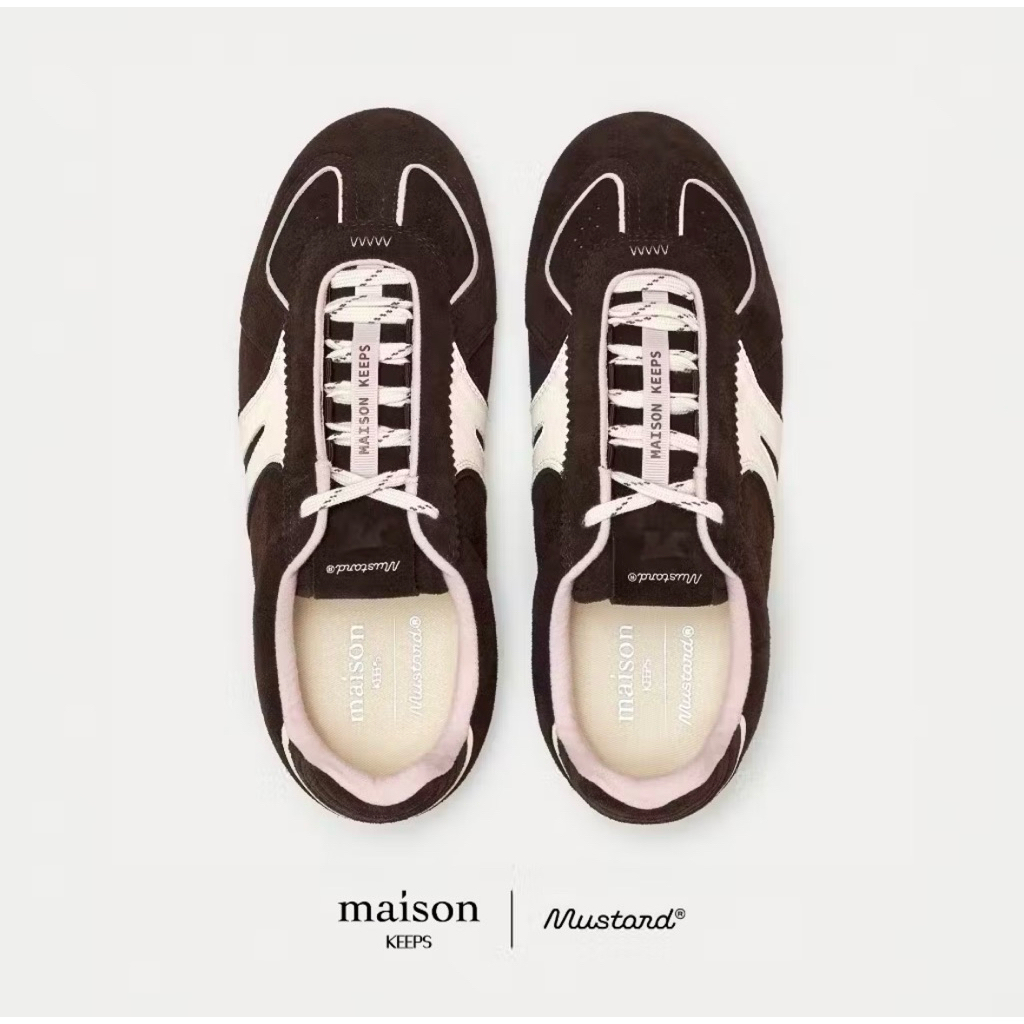 maison KEEPS x Mustard | Sneakers | รองเท้าผ้าใบ | size38 | Chocolate