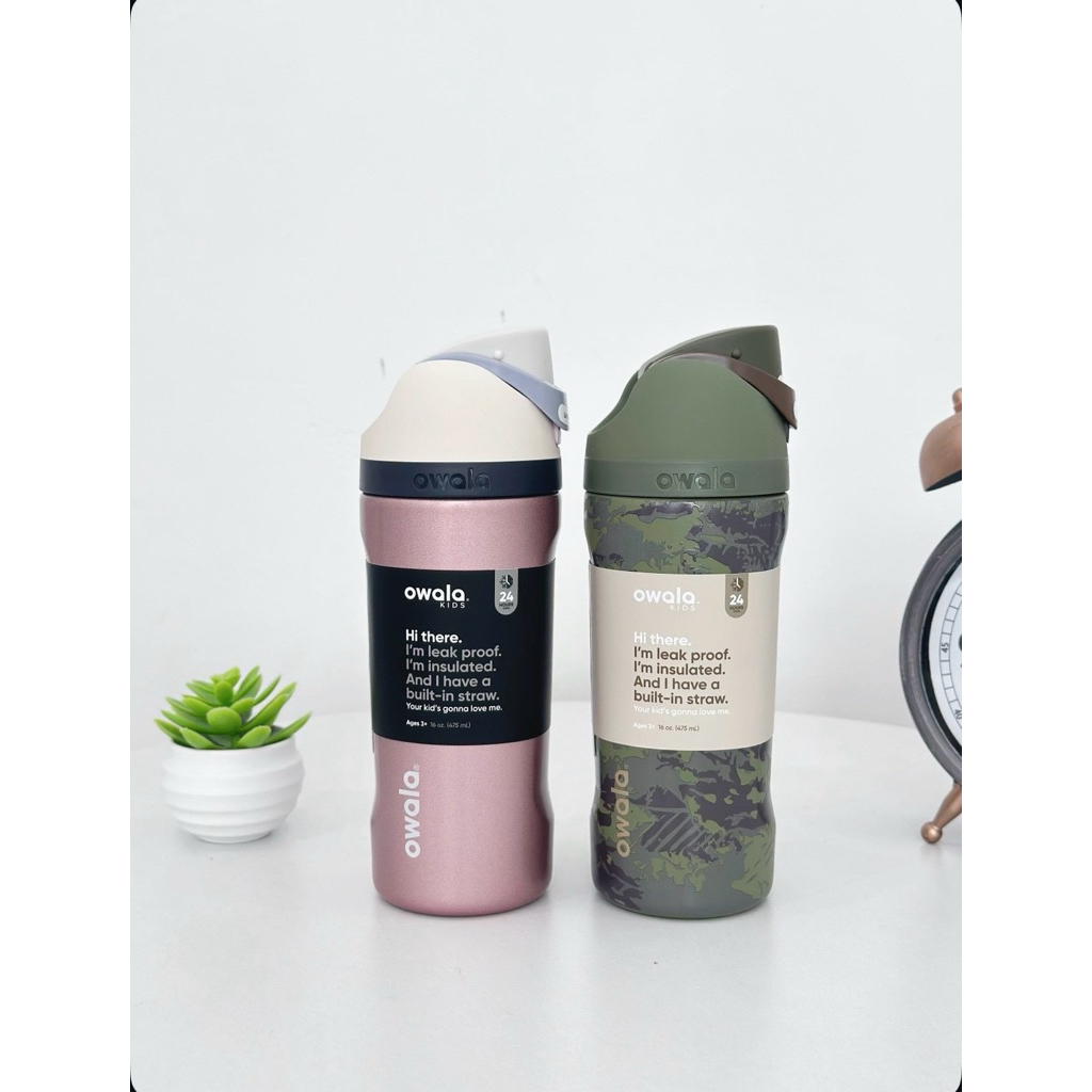 พร้อมส่งในไทย Owala FreeSip Boss Babe & Roughin Collection