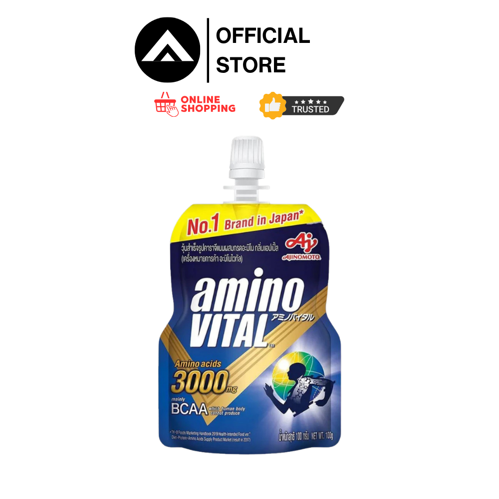 Amino Vital Energy gel เจลพลังงานพร้อมทาน 100 กรัม x 1 ซอง